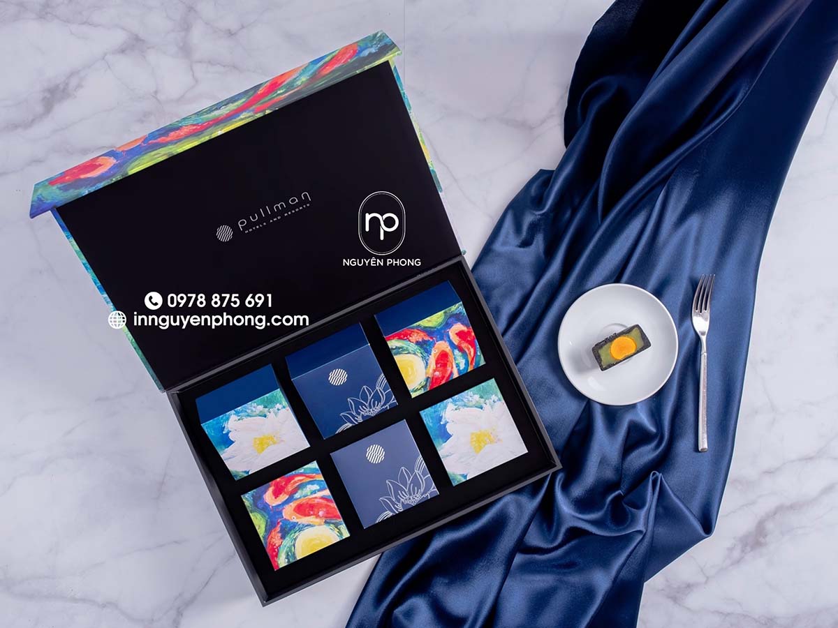 Mẫu hộp cứng đựng bánh trung thu đẳng cấp